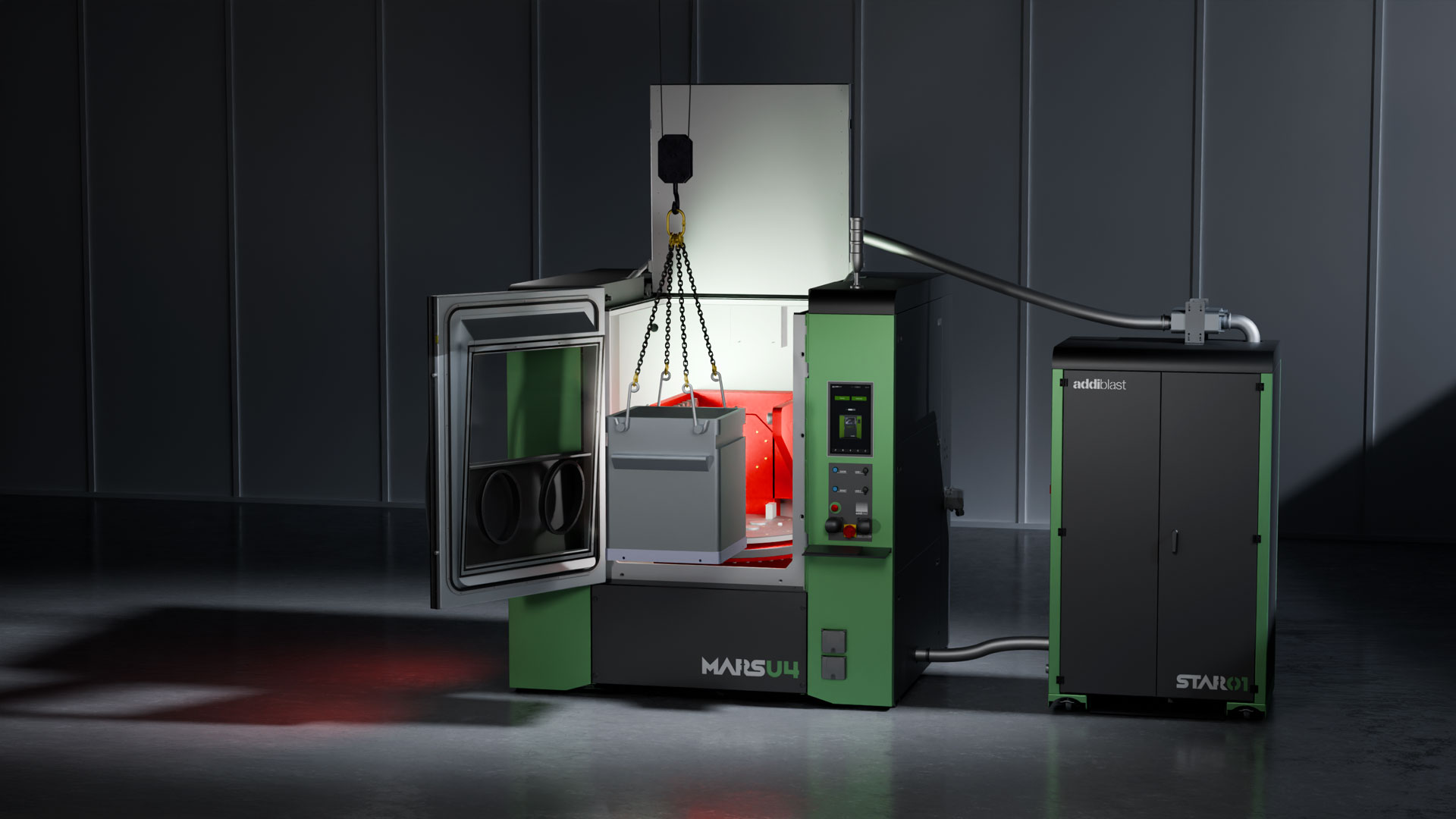 MARSU4 loading of build box